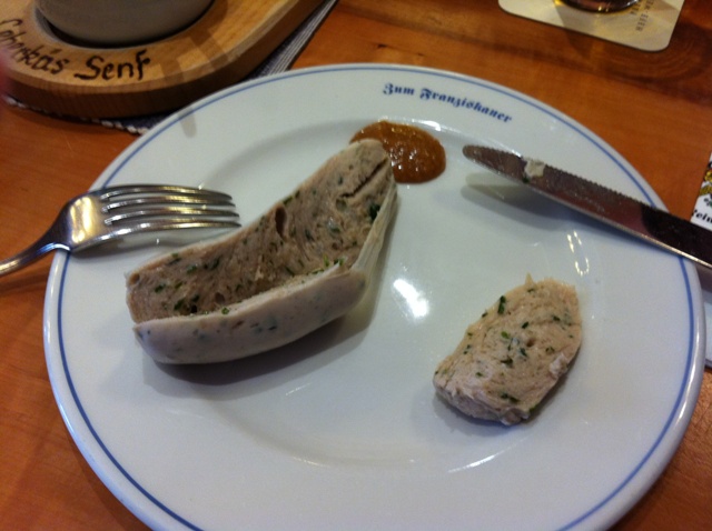 ���\�[�Z�[�W[Original&nbsp;Franziskaner&nbsp;Weißwürste]