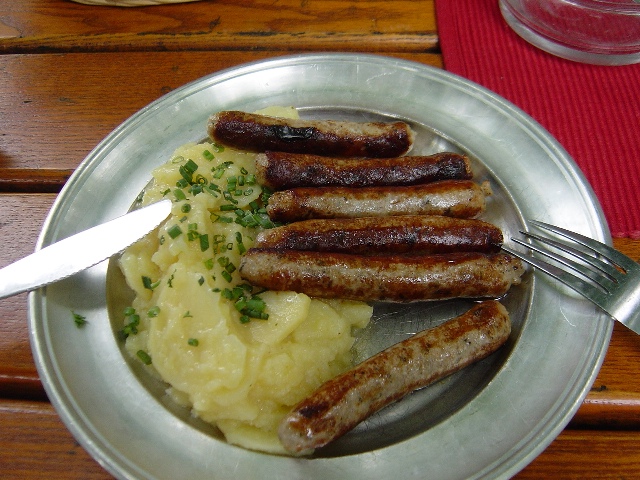 �j�������x���K�[�\�[�Z�[�W[Nürnbergerbratwürste]