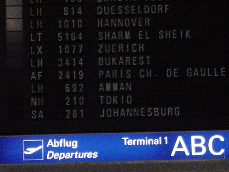 �t�����N�t���g��`[Frankfurt&nbsp;Flughafen]