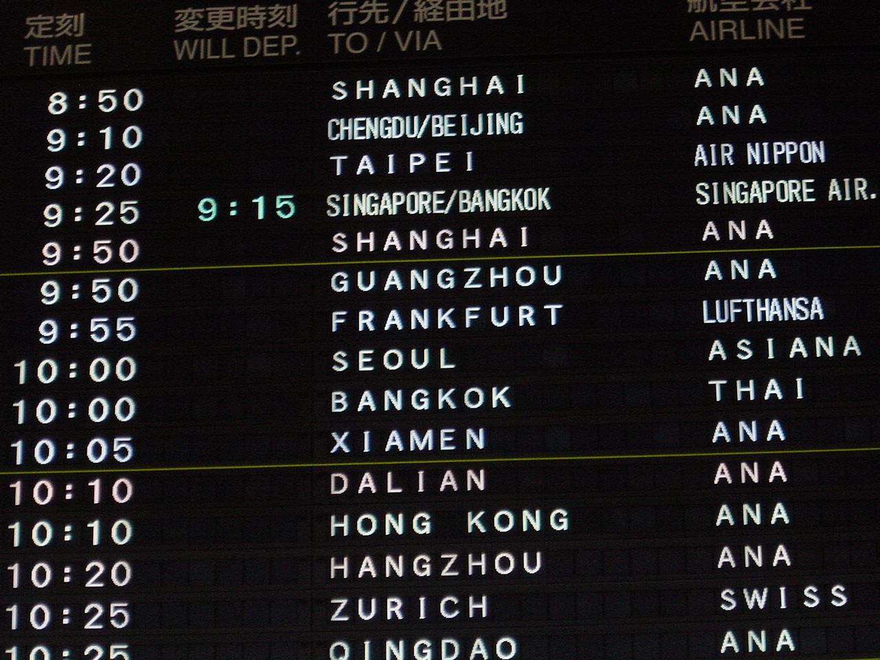 ���t�g�n���U�̔�s�@[Lufthansa-Flugzeug]