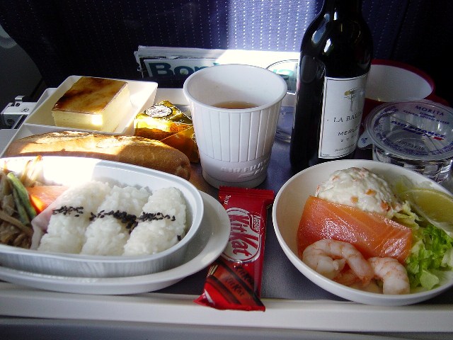 �@���ł̐H��[Airline&nbsp;food]